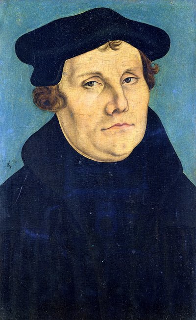 Portrait de Martin Luther (1483-1546) 1529 - Lucas Cranach the Elder